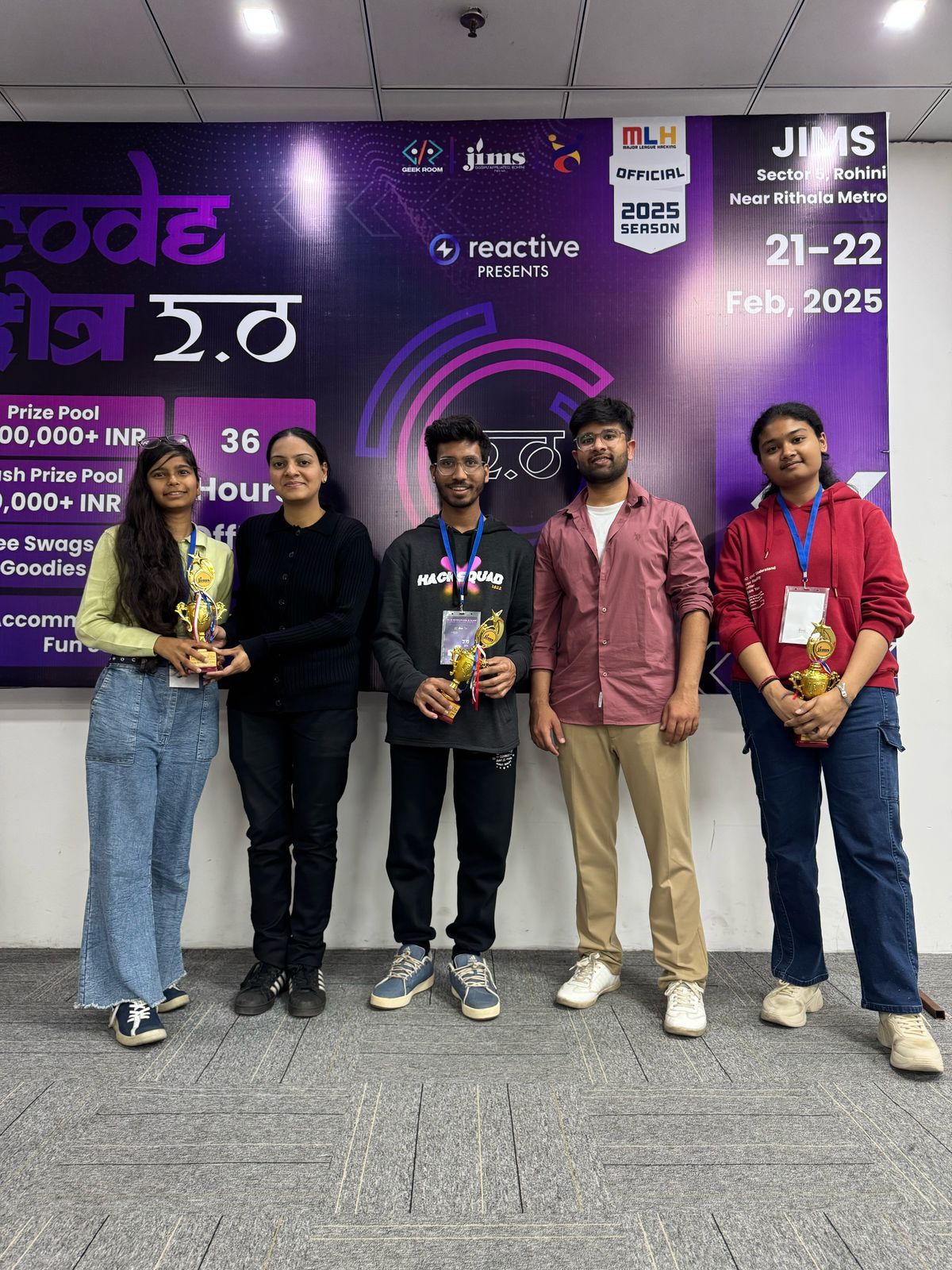 2nd Place at Code Kshetra 2.0 Hackathon