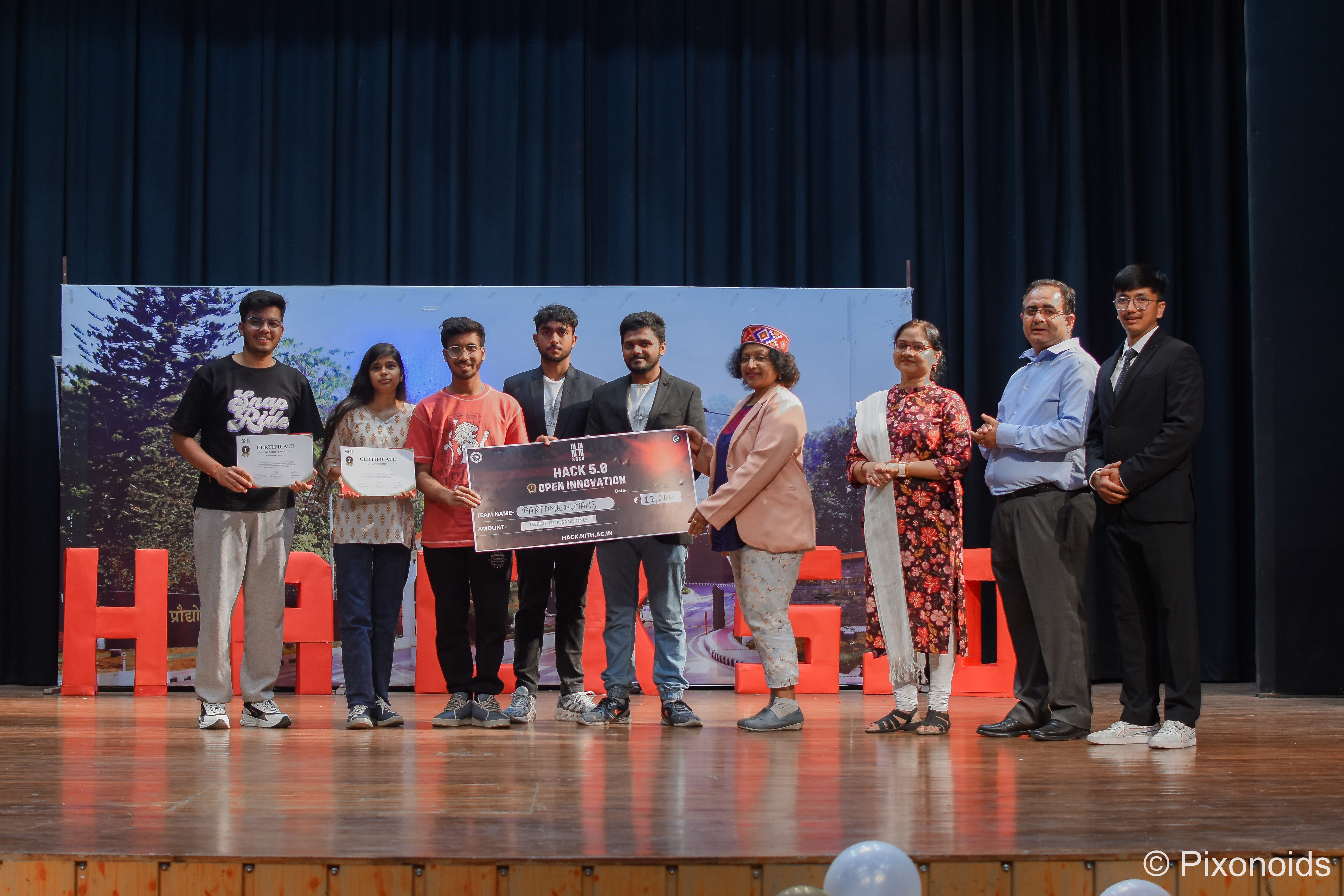 1st Place at HACK 5.0 – NIT Hamirpur